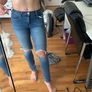 LEVIS high rise skinny